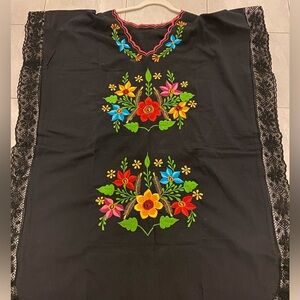 Mexican hand embroidered dress